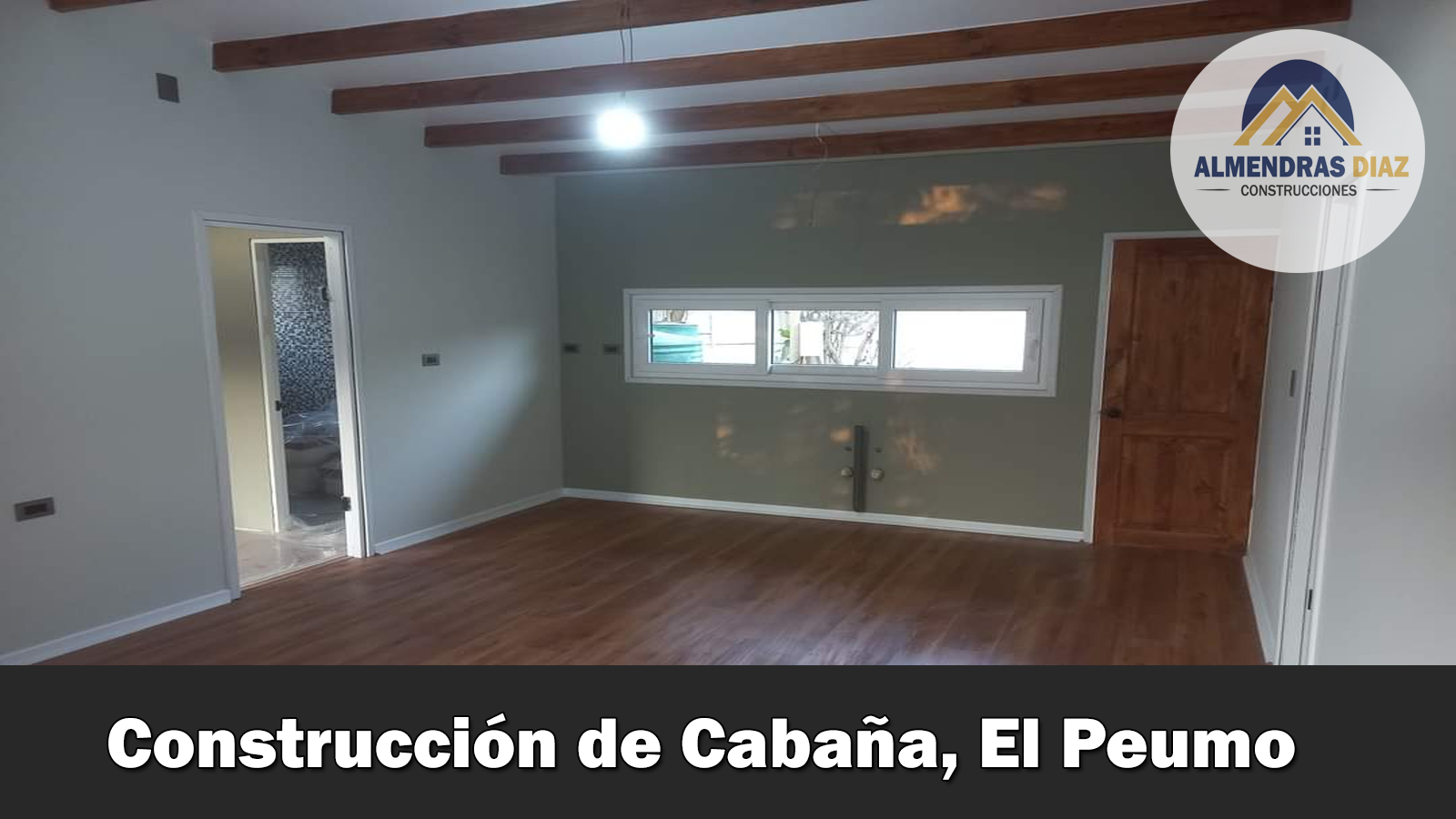 Construcción de Cabaña, El Peumo